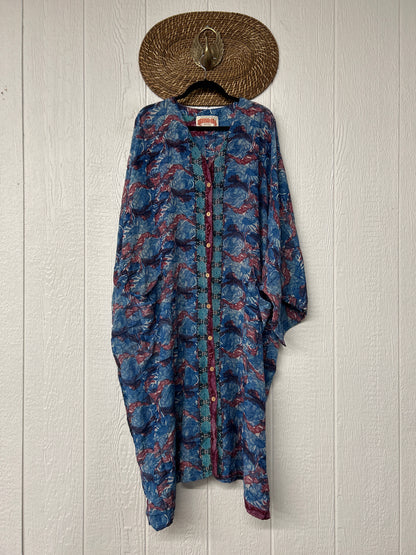 Crepe Sari Gaia Duster Dress 0826 061