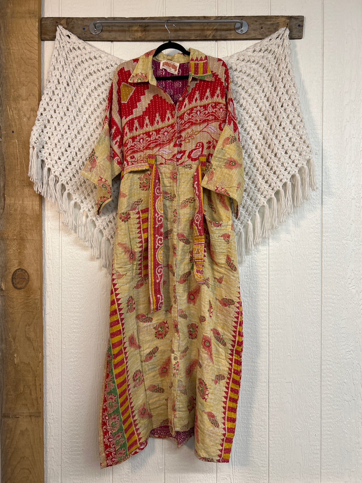 Pareo Kantha Gravity Duster Dress 0226 104