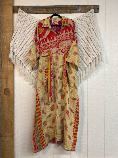 Pareo Kantha Gravity Duster Dress 0226 104