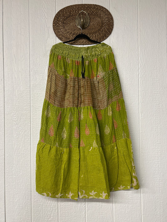 Pareo Kantha Lotus Maxi Skirt 0826 210