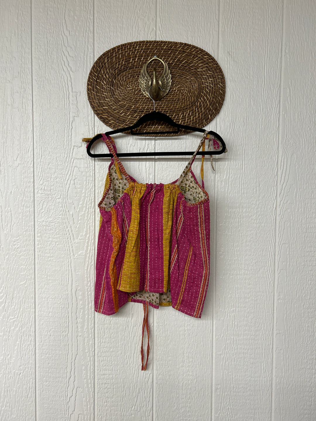 Kantha Butterfly Tank Top 0525 218