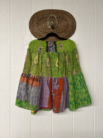 Pareo Kantha Meadow Skirt 0826 211