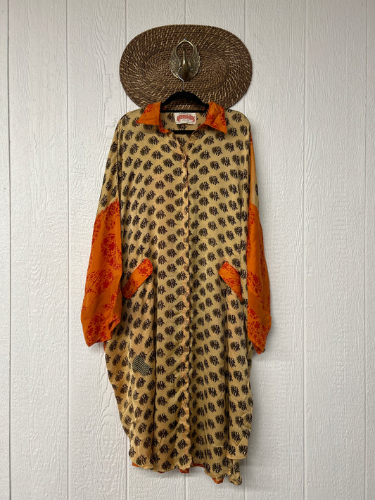 Crepe Sari Free To Be Longsleeve Maxi 1225 002