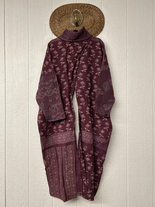 Aura Edit Fine Kantha Cowl Split Pullover 1026 007