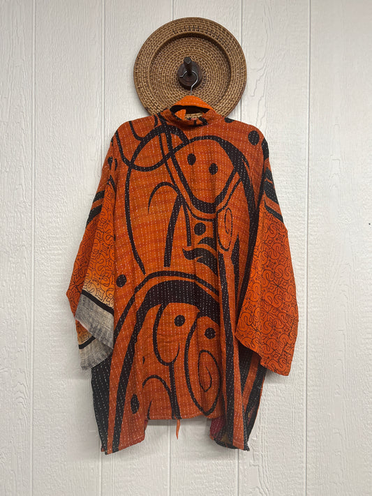 Pareo Kantha Shortie Majestic Kimono 0326 193