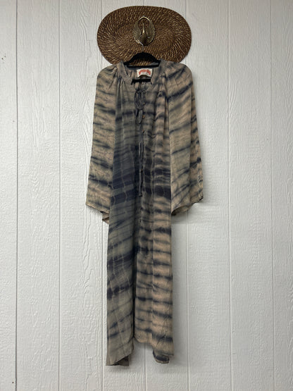 Crepe Sari Woodstock Duster Dress 0226 107