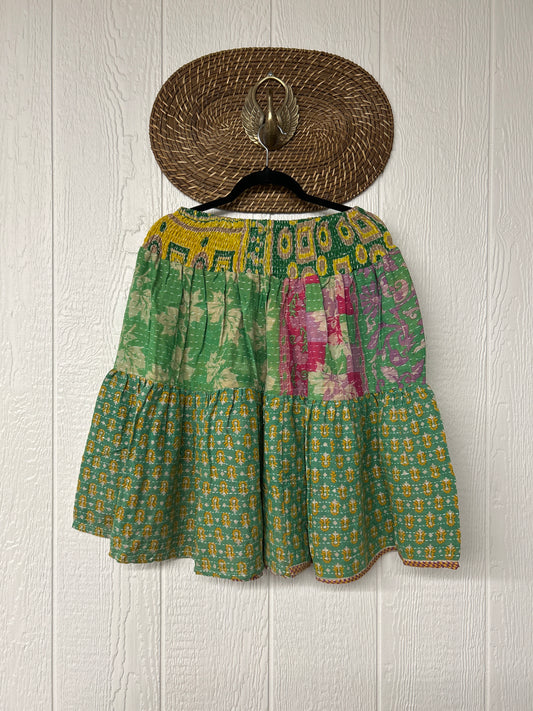 Pareo Kantha Meadow Skirt 0826 209