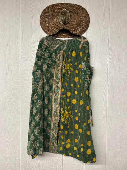Pareo Kantha Butterfly Cargo Skirt 0426 057