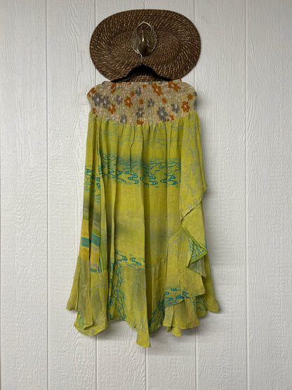 Crepe Sari Inner Peace Wrap Skirt 0626 176