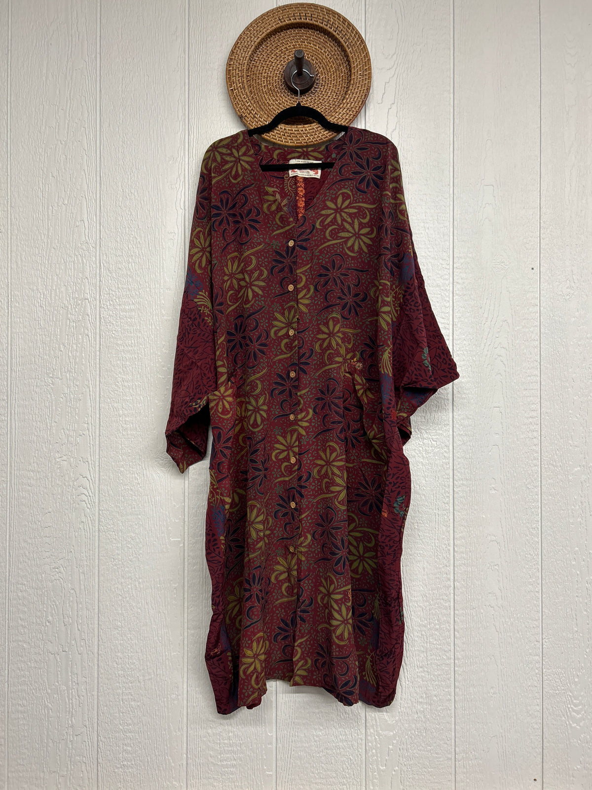 Crepe Sari Gaia Duster Dress 0826 183