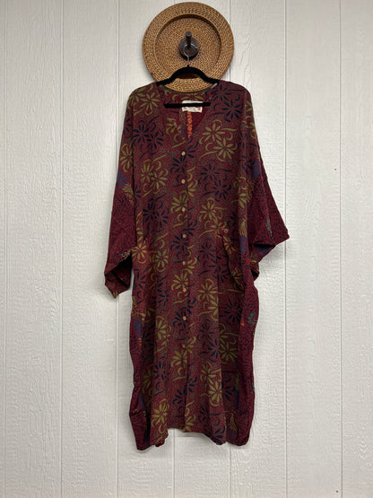 Crepe Sari Gaia Duster Dress 0826 183