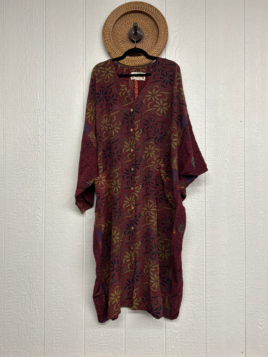 Crepe Sari Gaia Duster Dress 0826 183