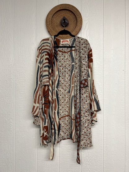 Rasgulla Sari Shortie Spellbound Kimono 0226 161