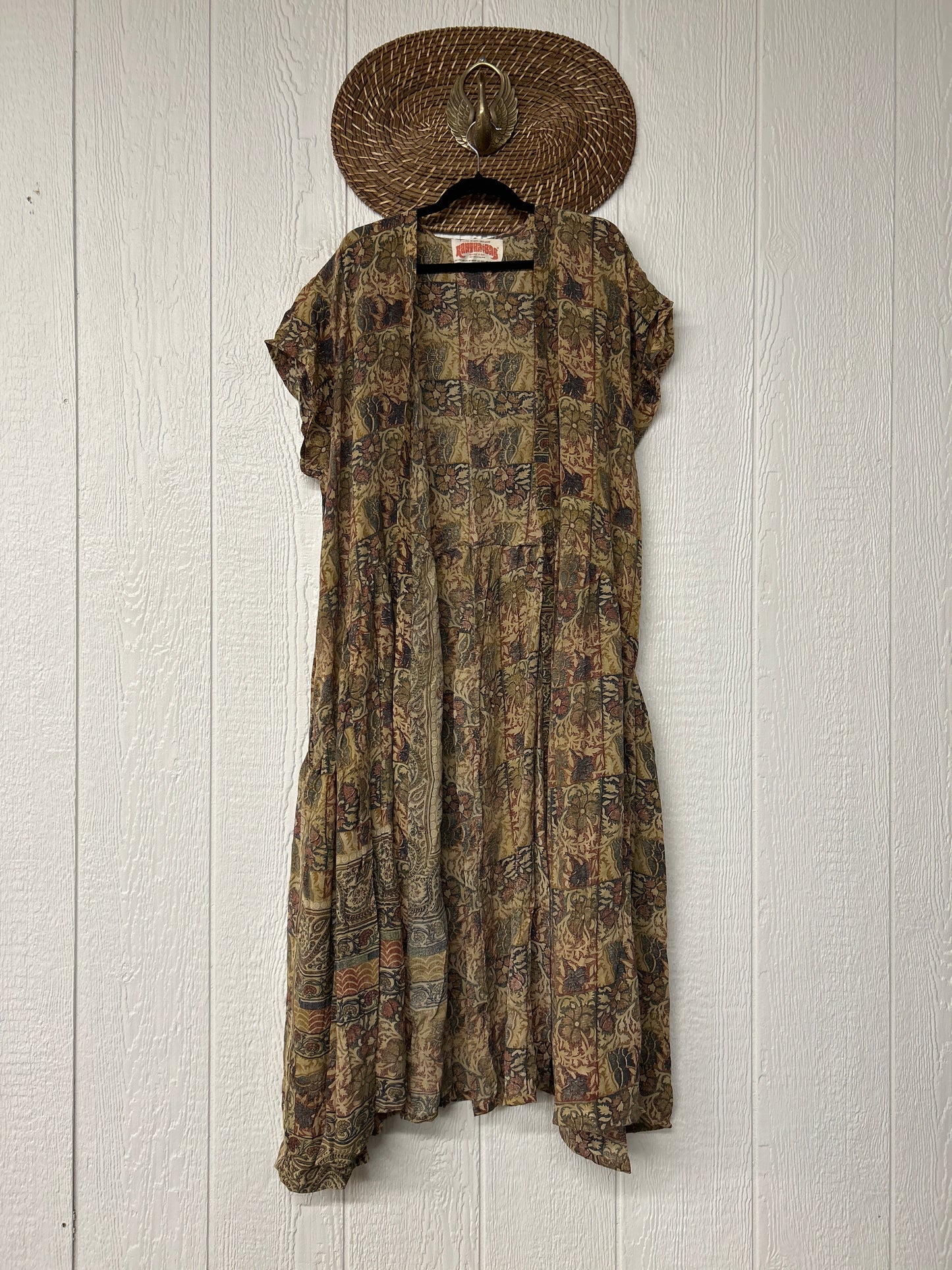 Crepe Sari Summer Evermore Kimono 0726 078