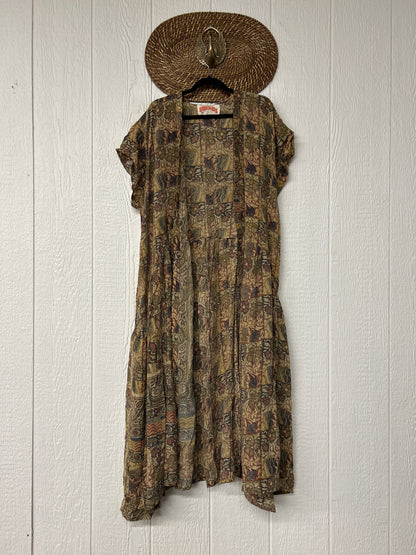Crepe Sari Summer Evermore Kimono 0726 078