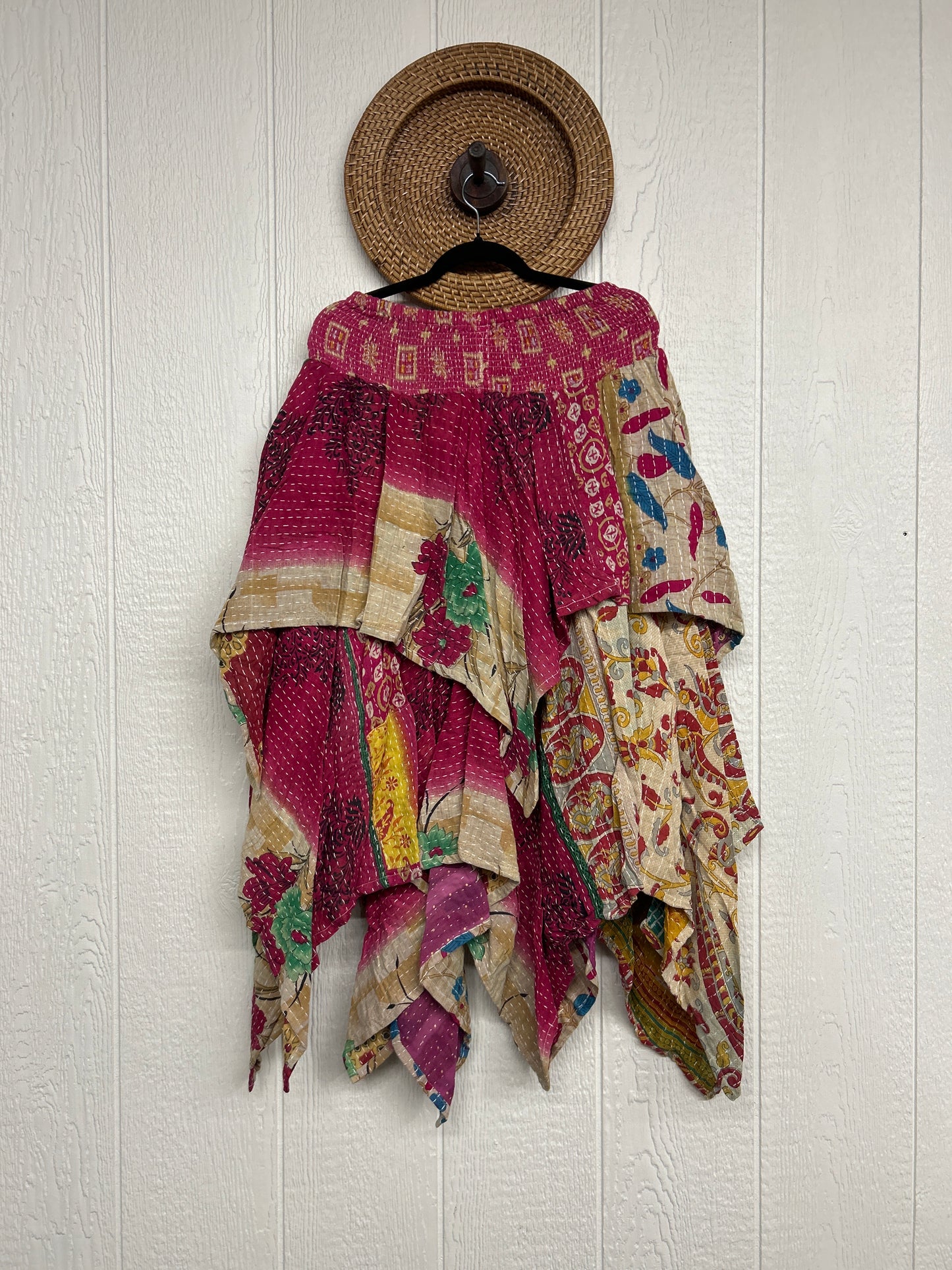 Pareo Kantha Pixie Skirt 0426 086