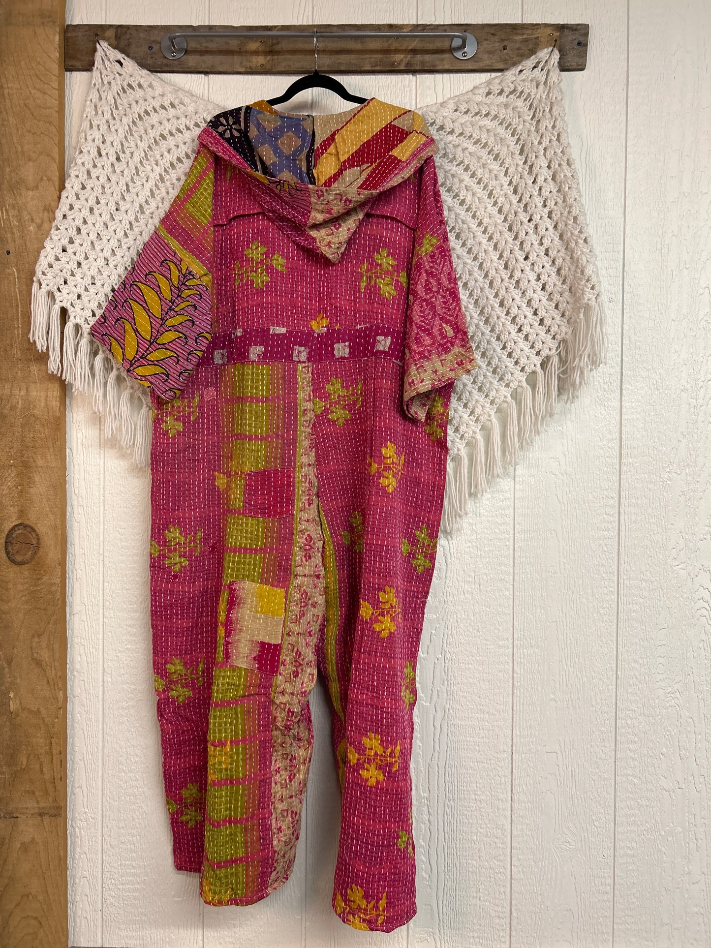 Kantha Zen Hoodie Jumpsuit 0925 173