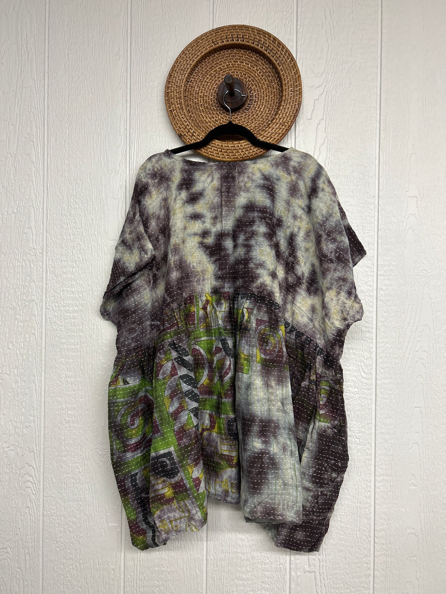 Pareo Kantha Daydreamer Button Down Mini  0526 038