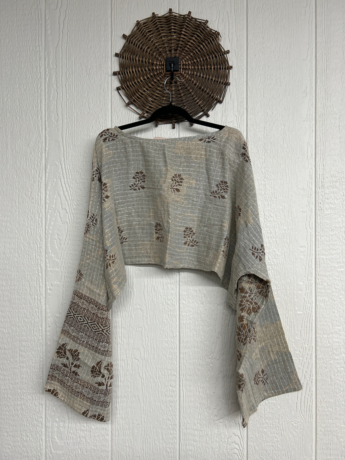 Pareo Kantha Abundance Crop Top 1026 056