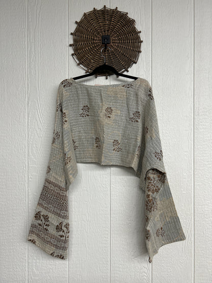 Pareo Kantha Abundance Crop Top 1026 056