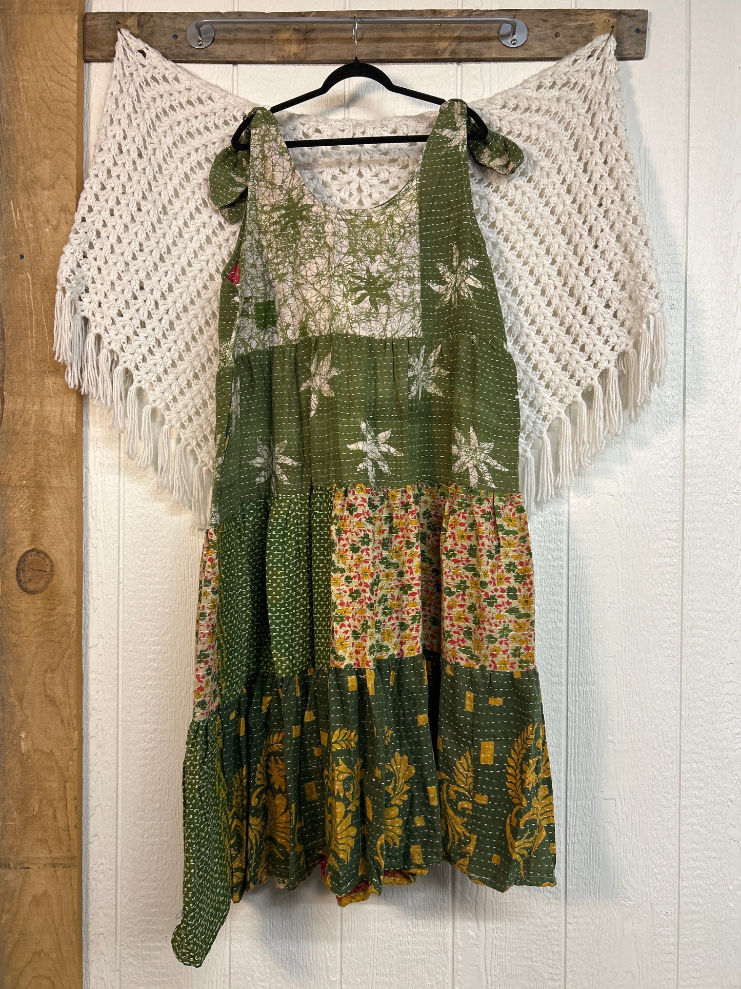 Pareo Kantha Celeste Maxi 0326 121
