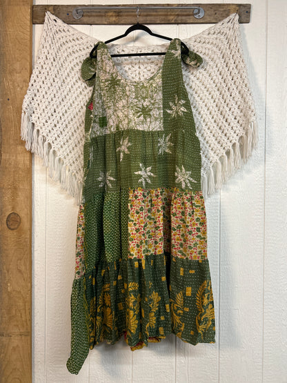 Pareo Kantha Celeste Maxi 0326 121
