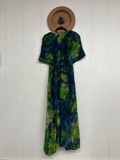 Crepe Sari Summer Woodstock Duster 0626 128