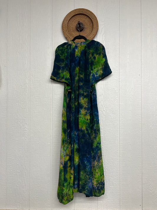 Crepe Sari Summer Woodstock Duster 0626 128