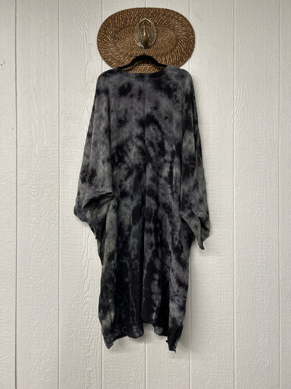 Crepe Sari Gaia Duster Dress 0826 071
