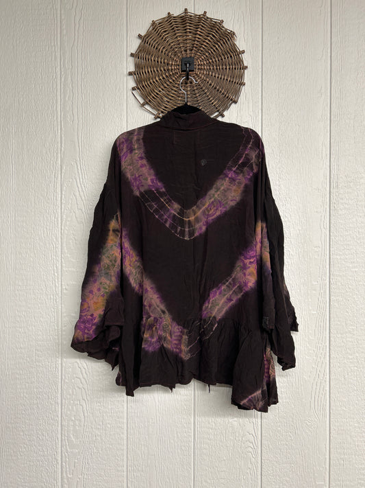 Crepe Sari Wild Rose Top 1026 100