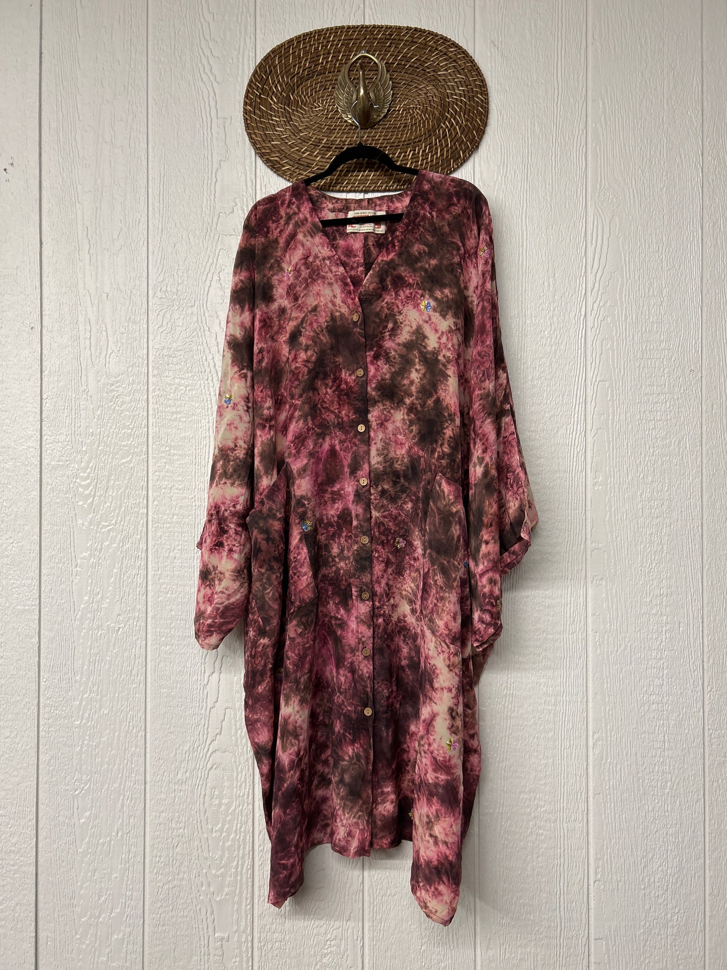 Crepe Sari Gaia Duster Dress 0426 259
