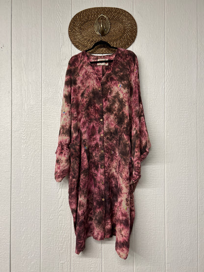 Crepe Sari Gaia Duster Dress 0426 259