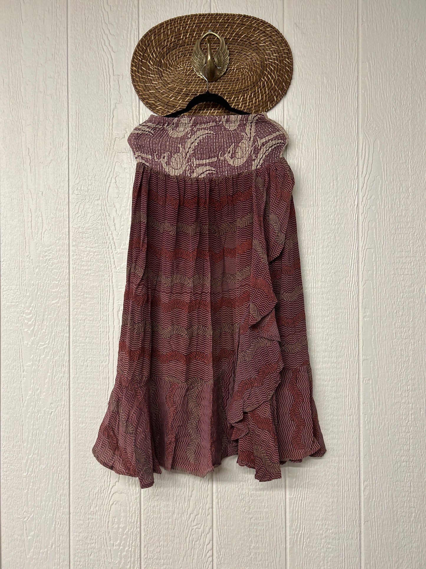 Crepe Sari Inner Peace Wrap Skirt 0626 071