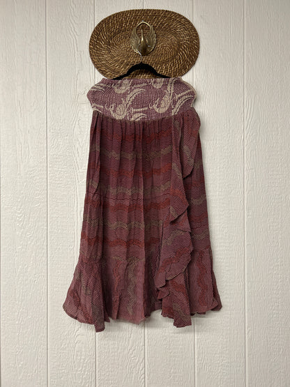 Crepe Sari Inner Peace Wrap Skirt 0626 071