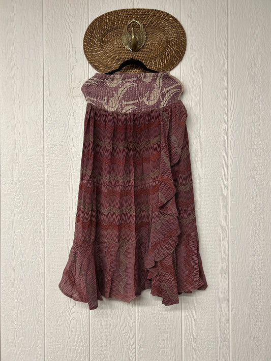 Crepe Sari Inner Peace Wrap Skirt 0626 071