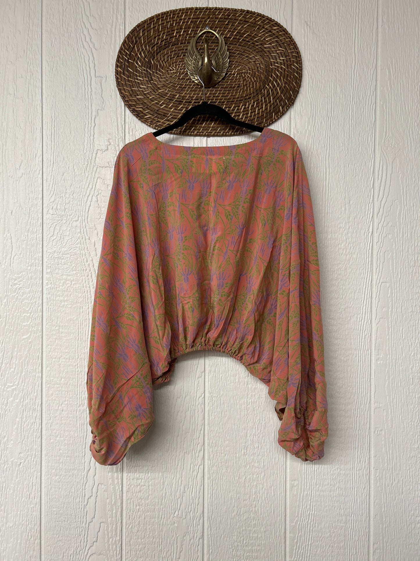 Crepe Sari Luna Crop Top 0126 269