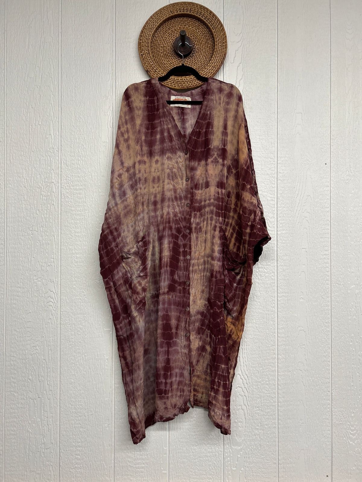 Crepe Sari Gaia Duster Dress 0826 228