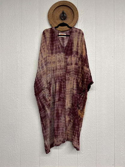 Crepe Sari Gaia Duster Dress 0826 228