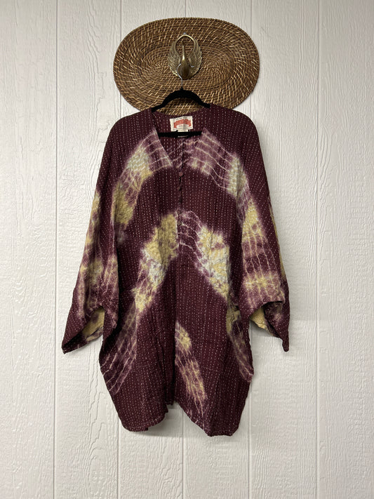 Pareo Kantha Gaia Split Tunic 0526 039