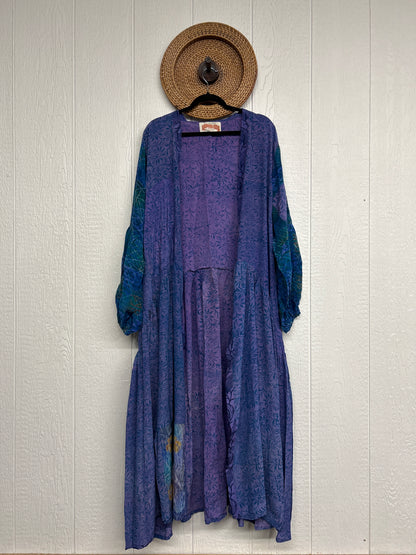 Crepe Sari Evermore Kimono 1026 075