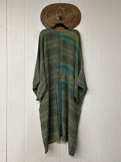 Crepe Sari Gaia Duster Dress 0826 254