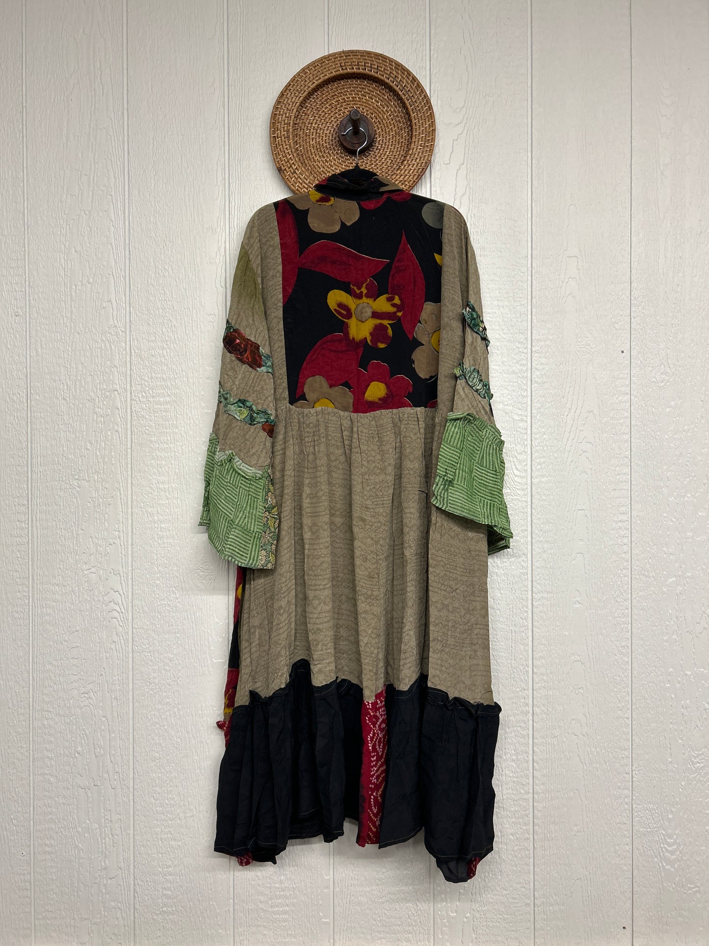 Crepe Sari Rhiannon Duster Dress 0226 204