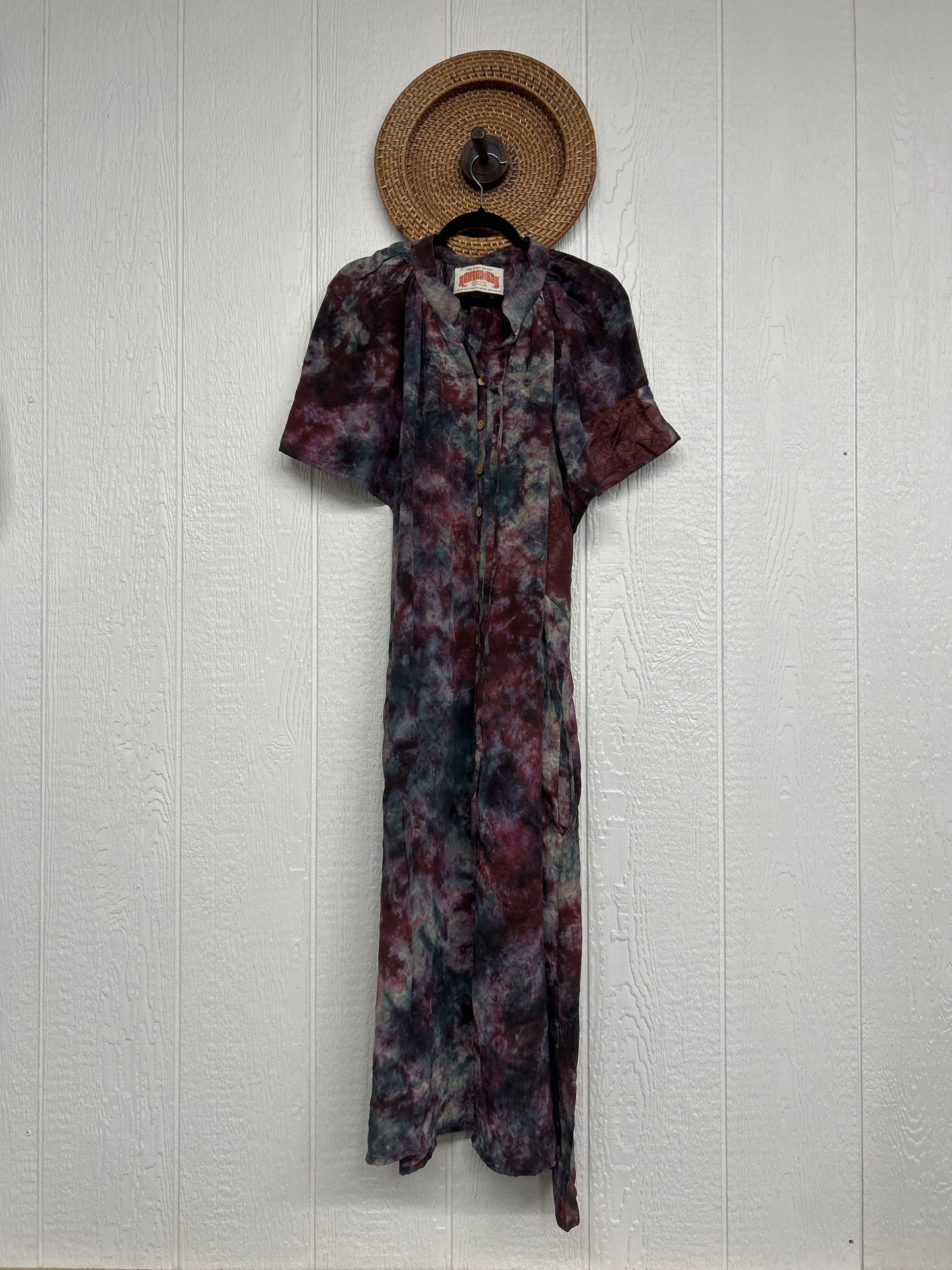 Crepe Sari Summer Woodstock Duster 0626 137