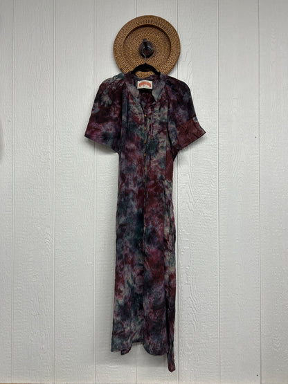 Crepe Sari Summer Woodstock Duster 0626 137