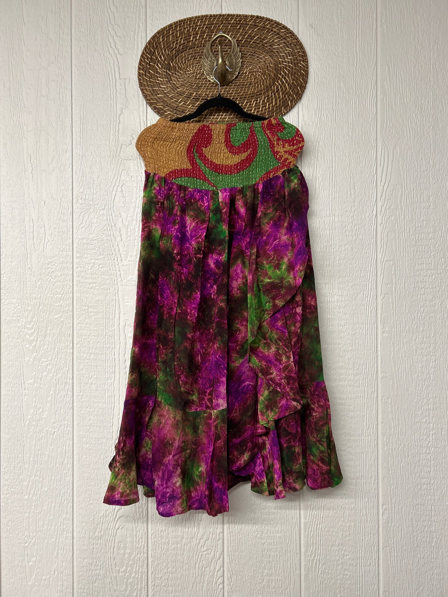 Crepe Sari Inner Peace Wrap Skirt 0626 203