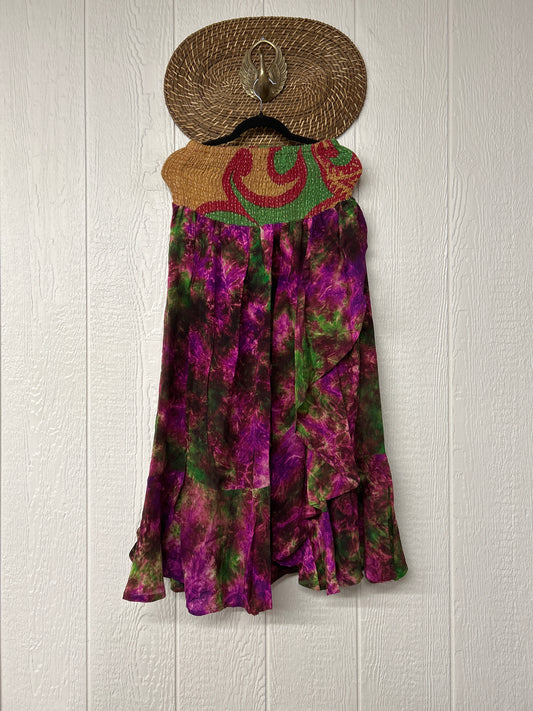 Crepe Sari Inner Peace Wrap Skirt 0626 203