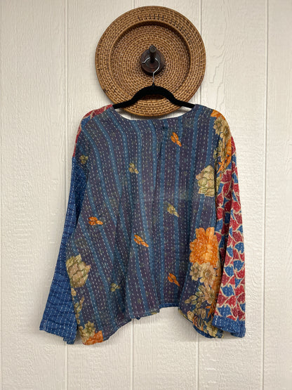 Pareo Kantha Wanderer Pocket Crop Top 0226 087