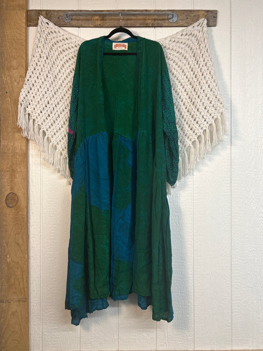 Crepe Sari Evermore Kimono 0326 050