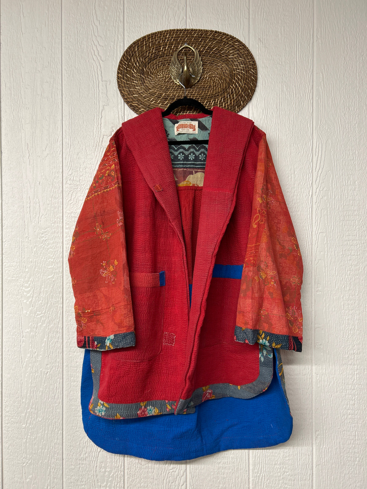 Fine Kantha Drifter Coat 1026 166