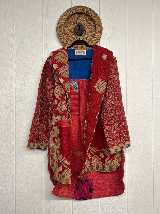 Fine Kantha Drifter Coat 1026 054